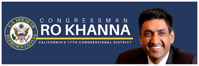 Representative Ro Khanna